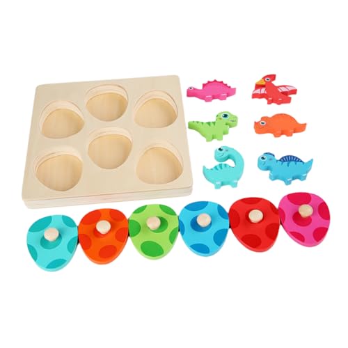 BESPORTBLE 1Satz Holzpuzzle Dinosaurier Kognitives Puzzlespielzeug für Jungen und Pädagogisches für Jahre Kreatives Interaktion und Spielentwicklung BESPORTBLE 1Satz Holzpuzzle Dinosaurier Kognitives Puzzlespielzeug für Jungen und Pädagogisches für Jahre Kreatives Interaktion und Spielentwicklung von BESPORTBLE