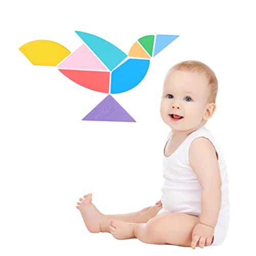 BESPORTBLE 1Satz Holzpuzzle Für Kreatives Tangram Lernspielzeug Aus Holz Für Frühes Lernen Und Kognitive Entwicklung Fördert Die Eltern Junge Mädchen Beziehung Für Kleinkinder BESPORTBLE 1Satz Holzpuzzle Für Kreatives Tangram Lernspielzeug Aus Holz Für Frühes Lernen Und Kognitive Entwicklung Fördert Die Eltern Junge Mädchen Beziehung Für Kleinkinder von BESPORTBLE
