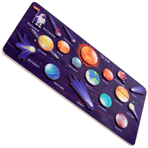 BESPORTBLE 1Satz Holzpuzzle Mit Planeten des Montessori Lernspielzeug Für Holzrätsel Kognitiven Fähigkeiten Für Jahre Alte Jungen BESPORTBLE 1Satz Holzpuzzle Mit Planeten des Montessori Lernspielzeug Für Holzrätsel Kognitiven Fähigkeiten Für Jahre Alte Jungen von BESPORTBLE