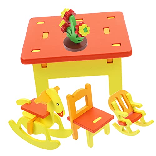 BESPORTBLE 1Satz Holzrätsel DIY Bastelset Für Holzspielzeug Mit Möbeln Für Kreative Modellbauprojekte Konstruktionsspielzeug Für Jungen BESPORTBLE 1Satz Holzrätsel DIY Bastelset Für Holzspielzeug Mit Möbeln Für Kreative Modellbauprojekte Konstruktionsspielzeug Für Jungen von BESPORTBLE