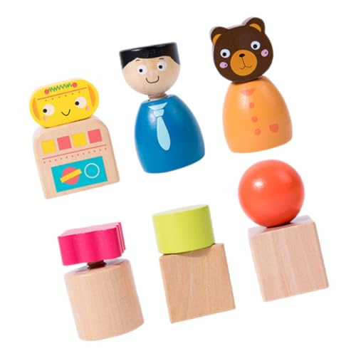BESPORTBLE 1Satz Holzschrauben Spielzeugset Für Montessori Lernspielzeug Kreativität Und Problemlösungsfähigkeiten Mit Bunten Bausteinen Für Kleinkinder BESPORTBLE 1Satz Holzschrauben Spielzeugset Für Montessori Lernspielzeug Kreativität Und Problemlösungsfähigkeiten Mit Bunten Bausteinen Für Kleinkinder von BESPORTBLE