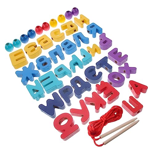 BESPORTBLE 1Satz Holzspielzeug Alphabet Lernspielzeug Für Kleinkinder Fädelbare Für Russische Buchstabenerkennung Pädagogisches Feinmotorik Und Logischen BESPORTBLE 1Satz Holzspielzeug Alphabet Lernspielzeug Für Kleinkinder Fädelbare Für Russische Buchstabenerkennung Pädagogisches Feinmotorik Und Logischen von BESPORTBLE