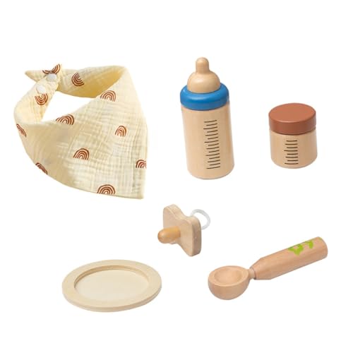 BESPORTBLE 1Satz Holzspielzeug Flaschenfütterungsset Für Rollenspiele Mit Flasche Und Zubehör Pädagogisches Für Jahren Für Fantasievolles BESPORTBLE 1Satz Holzspielzeug Flaschenfütterungsset Für Rollenspiele Mit Flasche Und Zubehör Pädagogisches Für Jahren Für Fantasievolles von BESPORTBLE