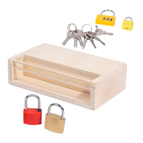 BESPORTBLE 1Satz Holzspielzeug Für Kleinkinder Montessori Entriegelungsspielzeug Feinmotorik Sicheres Lernspielzeug Für Spielstunden BESPORTBLE 1Satz Holzspielzeug Für Kleinkinder Montessori Entriegelungsspielzeug Feinmotorik Sicheres Lernspielzeug Für Spielstunden von BESPORTBLE