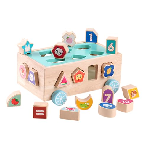 BESPORTBLE 1Satz Holzspielzeug Für Kognitives Mit Formen Fördert Hand Auge Koordination Und Farbenbewusstsein Für Kleinkinder BESPORTBLE 1Satz Holzspielzeug Für Kognitives Mit Formen Fördert Hand Auge Koordination Und Farbenbewusstsein Für Kleinkinder von BESPORTBLE