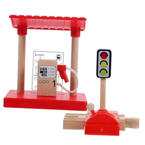 BESPORTBLE 1Satz Holzspielzeug Mit DIY Tankstellenmodell Und Straßensperre Multifunktionales Für Kreative Teiliges Zubehör Für Holzbahn Szenen Für Kleine Eisenbahnfans BESPORTBLE 1Satz Holzspielzeug Mit DIY Tankstellenmodell Und Straßensperre Multifunktionales Für Kreative Teiliges Zubehör Für Holzbahn Szenen Für Kleine Eisenbahnfans von BESPORTBLE