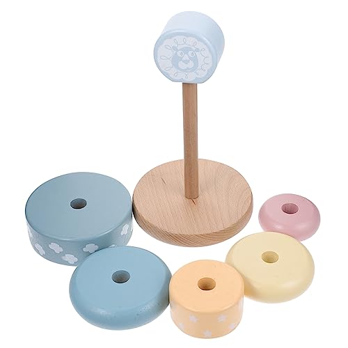 BESPORTBLE 1Satz Holzspielzeug Stapelspielzeug Stapelbares Ringspielzeug für Jahren Fördert Farberkennung und Hand Augen Koordination Sicheres und Kreatives Spielvergnügen BESPORTBLE 1Satz Holzspielzeug Stapelspielzeug Stapelbares Ringspielzeug für Jahren Fördert Farberkennung und Hand Augen Koordination Sicheres und Kreatives Spielvergnügen von BESPORTBLE