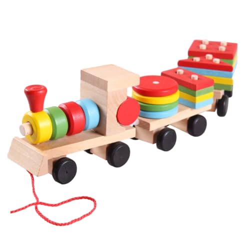 BESPORTBLE 1Satz Holzspielzeug Zug Für Lernspielzeug Mit Bunten Blöcken Teilige Form Und Farbspielzeuge Für Frühe Bildung Für Jungen Und Ab Jahr BESPORTBLE 1Satz Holzspielzeug Zug Für Lernspielzeug Mit Bunten Blöcken Teilige Form Und Farbspielzeuge Für Frühe Bildung Für Jungen Und Ab Jahr von BESPORTBLE