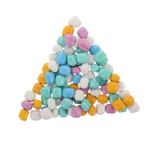 BESPORTBLE 1Satz Imitation Sand Für Realistisches Und Dekorative Steine Für Innen Spielhäuser Bastelmaterial Für Kreatives Mit Farbigen Sandpellets von BESPORTBLE
