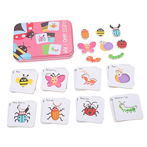 BESPORTBLE 1Satz Insekten Puzzle für Interaktives Lernspielzeug zur Kognitiver Fähigkeiten und Praktischer Fertigkeiten Hochwertiges Holzmaterial für Kleinkinder BESPORTBLE 1Satz Insekten Puzzle für Interaktives Lernspielzeug zur Kognitiver Fähigkeiten und Praktischer Fertigkeiten Hochwertiges Holzmaterial für Kleinkinder von BESPORTBLE