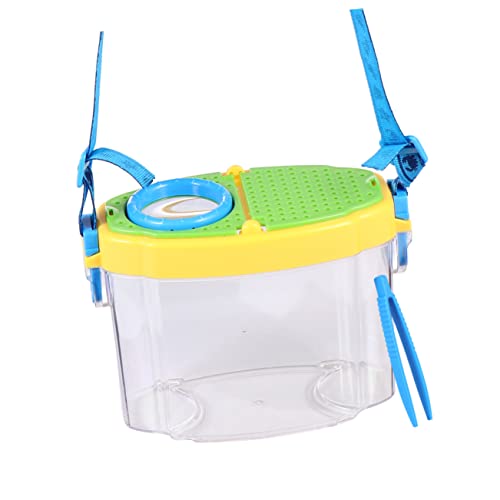 BESPORTBLE 1Satz Insekten Sammelbox Für Outdoor Mit Lupe Und Sammelkarte Insekten Beobachtungsbox Für Jungen Für Naturerkundungen Freien von BESPORTBLE