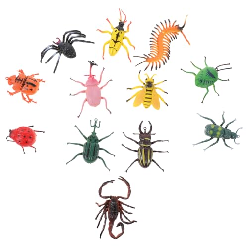 BESPORTBLE 1Satz Insektenmodell aus Teiliges Lernspielzeug zur Mikrolandschaftsdekoration Realistische Tierfiguren für Kreative Spielideen und Bildung Kindgerecht Leicht zu Reinigen von BESPORTBLE