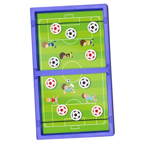 BESPORTBLE 1Satz Interaktives Tischspiel Für Spaßiges Fußball Und Basketballspiel Mit Schachbrett Design Eltern Junge Mädchen Für Partys Und Gemeinsame Spielzeiten Blaues von BESPORTBLE