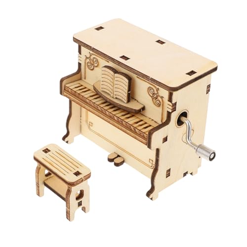 BESPORTBLE 1Satz Klavier Holzspielzeug Puzzle DIY Musikbox Für Montierbares Klaviermodell Pädagogisches Holzspielzeug Kreatives Bastelspielzeug Spieluhr Zum Zusammenbauen BESPORTBLE 1Satz Klavier Holzspielzeug Puzzle DIY Musikbox Für Montierbares Klaviermodell Pädagogisches Holzspielzeug Kreatives Bastelspielzeug Spieluhr Zum Zusammenbauen von BESPORTBLE