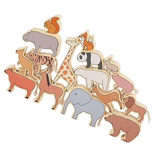 BESPORTBLE 1Satz Kleinkinder Holzblöcke Tierfiguren Für Frühe Bildung Und Farberkennung Holzstapelspielzeug Für Kreative Spiele Im Kinderzimmer BESPORTBLE 1Satz Kleinkinder Holzblöcke Tierfiguren Für Frühe Bildung Und Farberkennung Holzstapelspielzeug Für Kreative Spiele Im Kinderzimmer von BESPORTBLE