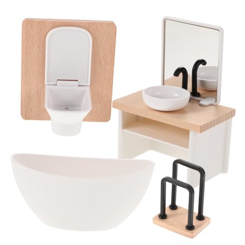 BESPORTBLE 1Satz Komplettes Puppenhaus Zubehör für Rollenspiele Toilette und Schrank für Kreatives BESPORTBLE 1Satz Komplettes Puppenhaus Zubehör für Rollenspiele Toilette und Schrank für Kreatives von BESPORTBLE
