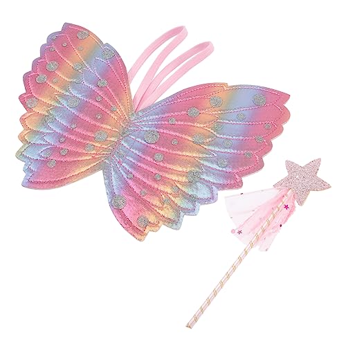 BESPORTBLE 1Satz Kostüm Engel Flügeln Geburtstagsfeiern Karneval Und Festlichkeiten Accessoire Für Kleine Prinzessinnen von BESPORTBLE