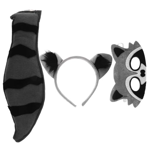 BESPORTBLE 1Satz Kostüm Für Erwachsene Cosplay Tierkostüm Mit Ohr Stirnband Maske Und Kostümset Für Karneval Halloween Und Partys BESPORTBLE 1Satz Kostüm Für Erwachsene Cosplay Tierkostüm Mit Ohr Stirnband Maske Und Kostümset Für Karneval Halloween Und Partys von BESPORTBLE