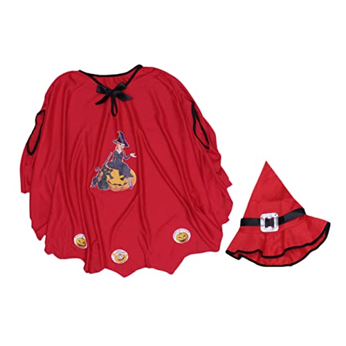 BESPORTBLE 1Satz Kostümset Mit Umhang Und Hut Für Halloween Cosplay Outfit Für Körpergröße Langlebiges Für Partys Und Bühnenaufführungen BESPORTBLE 1Satz Kostümset Mit Umhang Und Hut Für Halloween Cosplay Outfit Für Körpergröße Langlebiges Für Partys Und Bühnenaufführungen von BESPORTBLE