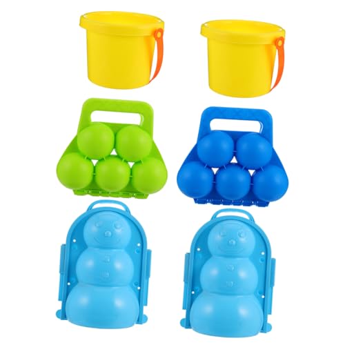 BESPORTBLE 1Satz Kreative Schneeballmacher Für Teiliges Mit Schneeballclip Schneeeimer Und Schneemannformen Zufälligen Farben Im Schnee BESPORTBLE 1Satz Kreative Schneeballmacher Für Teiliges Mit Schneeballclip Schneeeimer Und Schneemannformen Zufälligen Farben Im Schnee von BESPORTBLE