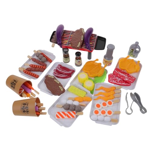 BESPORTBLE 1Satz Kreatives BBQ Grillspielzeug für Teiliges Rollenspielzeug aus Sicherem Realistisches Grillen für Drinnen und Draußen Fördert Eltern Junge Mädchen Interaktion und Spaß Am BESPORTBLE 1Satz Kreatives BBQ Grillspielzeug für Teiliges Rollenspielzeug aus Sicherem Realistisches Grillen für Drinnen und Draußen Fördert Eltern Junge Mädchen Interaktion und Spaß Am von BESPORTBLE