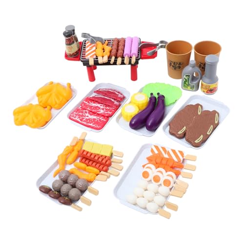 BESPORTBLE 1Satz Kreatives BBQ Grillspielzeug für Teiliges mit Spiellebensmitteln und Grillwerkzeugen Rollenspielküche Kleine Fördert Kreatives BESPORTBLE 1Satz Kreatives BBQ Grillspielzeug für Teiliges mit Spiellebensmitteln und Grillwerkzeugen Rollenspielküche Kleine Fördert Kreatives von BESPORTBLE