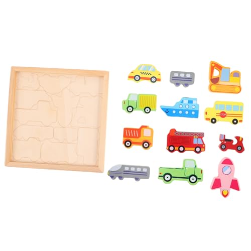 BESPORTBLE 1Satz Kreatives Holz Puzzle Transportfahrzeug Puzzle Für Vorschulkinder Fördert Kognitive Fähigkeiten Und Hand Auge Koordination Für Kindergarten Und Frühes Lernen BESPORTBLE 1Satz Kreatives Holz Puzzle Transportfahrzeug Puzzle Für Vorschulkinder Fördert Kognitive Fähigkeiten Und Hand Auge Koordination Für Kindergarten Und Frühes Lernen von BESPORTBLE