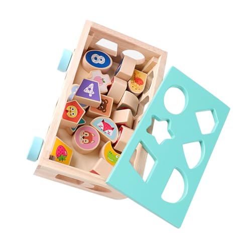 BESPORTBLE 1Satz Kreatives Holzspielzeug Für Formen Und Sortierspielzeug Fördert Lernspiele Zur Hand Auge Koordination Und Konzentration Für Kleinkinder BESPORTBLE 1Satz Kreatives Holzspielzeug Für Formen Und Sortierspielzeug Fördert Lernspiele Zur Hand Auge Koordination Und Konzentration Für Kleinkinder von BESPORTBLE