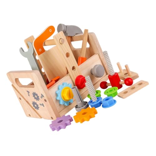 BESPORTBLE 1Satz Kreatives Holzspielzeug Set für Teiliges Werkzeugset mit Praktischen Spielzeugen Motorik und Vorstellungskraft für Kleinkinder Jahren BESPORTBLE 1Satz Kreatives Holzspielzeug Set für Teiliges Werkzeugset mit Praktischen Spielzeugen Motorik und Vorstellungskraft für Kleinkinder Jahren von BESPORTBLE