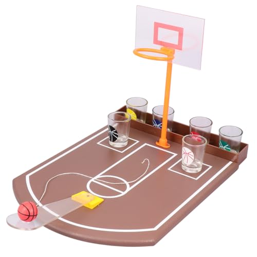 BESPORTBLE 1Satz Kreatives Trinkspielzeug Für Bar Lustiges Desktop Basketballspielset Aus Robustem Für Partys Und Zuhause Fördert Die Geselligkeit Und Sorgt Für Unterhaltung von BESPORTBLE