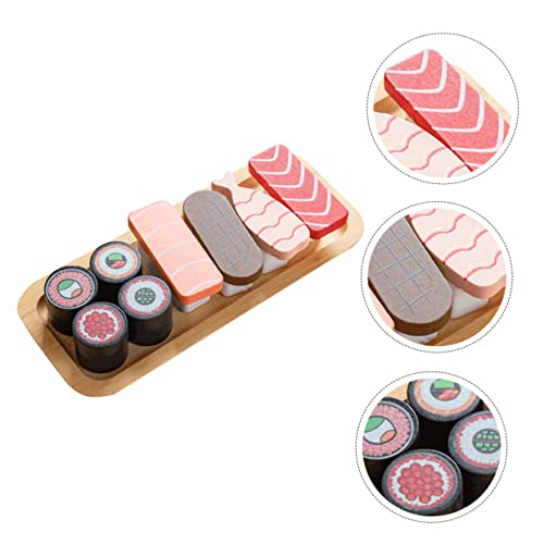 BESPORTBLE 1Satz Küchen Spielset Für Holz Sushi Rollenspielzeug Küchenspiel Für Jungen Und Fantasievolles Kochzubehör Für Kreative Rollenspiele Hochwertiges Und Sicheres BESPORTBLE 1Satz Küchen Spielset Für Holz Sushi Rollenspielzeug Küchenspiel Für Jungen Und Fantasievolles Kochzubehör Für Kreative Rollenspiele Hochwertiges Und Sicheres von BESPORTBLE