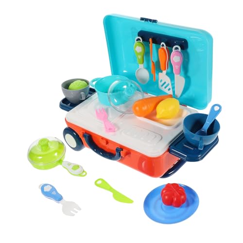 BESPORTBLE 1Satz Küchen Spielset Für Kreatives Rollenspielset Mit Realistischen Küchenutensilien Koffer Für Kleinkinder Und Vorschulkinder BESPORTBLE 1Satz Küchen Spielset Für Kreatives Rollenspielset Mit Realistischen Küchenutensilien Koffer Für Kleinkinder Und Vorschulkinder von BESPORTBLE