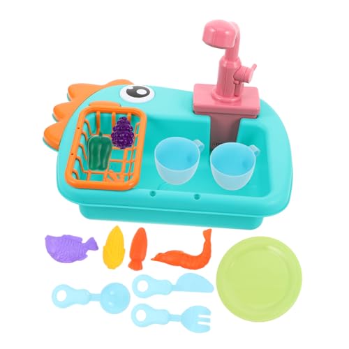 BESPORTBLE 1Satz Küchen Spüle Set Mit Wasserkreislauf Elektrische Spülmaschine Für Kleinkinder Rollenspielzeug Für Jungen Und Badespielzeug Für Kreatives Wasserspiel BESPORTBLE 1Satz Küchen Spüle Set Mit Wasserkreislauf Elektrische Spülmaschine Für Kleinkinder Rollenspielzeug Für Jungen Und Badespielzeug Für Kreatives Wasserspiel von BESPORTBLE