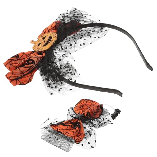 BESPORTBLE 1Satz Kürbis Haarband Und Haarclip Für Lustiges Halloween Haaraccessoire Für Partys Und Feiertage Ausgefallenes Stirnband Für Kleinkinder BESPORTBLE 1Satz Kürbis Haarband Und Haarclip Für Lustiges Halloween Haaraccessoire Für Partys Und Feiertage Ausgefallenes Stirnband Für Kleinkinder von BESPORTBLE