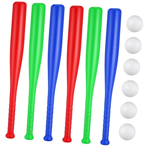 BESPORTBLE Kunststoff Baseball Bat Ball Satz für Kinder Outdoor Spielzeug für Jungen Motoriktraining Sicher und Leicht für Garten und Park BESPORTBLE Kunststoff Baseball Bat Ball Satz für Kinder Outdoor Spielzeug für Jungen Motoriktraining Sicher und Leicht für Garten und Park von BESPORTBLE