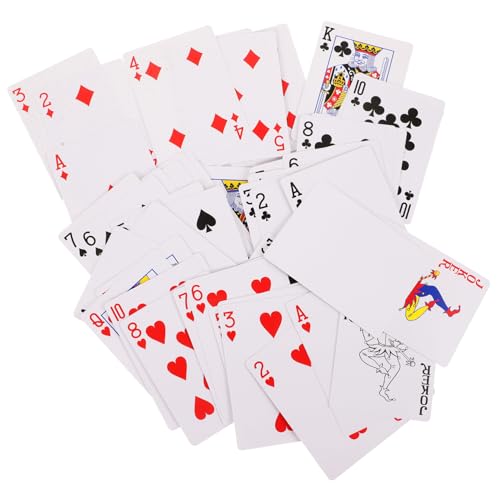 BESPORTBLE 1Satz Leere DIY Pokerkarten Sublimations Pokerkarten Spielkarten Für Kreative Spiele Karten Zubehör Für Brettspiele Und Kartenprojekte von BESPORTBLE