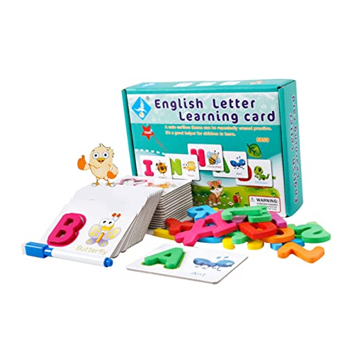 BESPORTBLE 1Satz Lernspielzeug Alphabet Karte Für Kleinkinder Kognitives Für Frühe Bildung Langlebige Und Sichere Lernkarten Für Eltern Interaktion Und Grün BESPORTBLE 1Satz Lernspielzeug Alphabet Karte Für Kleinkinder Kognitives Für Frühe Bildung Langlebige Und Sichere Lernkarten Für Eltern Interaktion Und Grün von BESPORTBLE