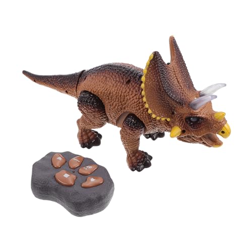 BESPORTBLE 1Satz Leuchtendes Elektrisches Triceratops Für Fernsteuerbarer Dinosaurier Mit Musik Und Lichtern Für Kleine Dino Fans Ohne Batterien BESPORTBLE 1Satz Leuchtendes Elektrisches Triceratops Für Fernsteuerbarer Dinosaurier Mit Musik Und Lichtern Für Kleine Dino Fans Ohne Batterien von BESPORTBLE
