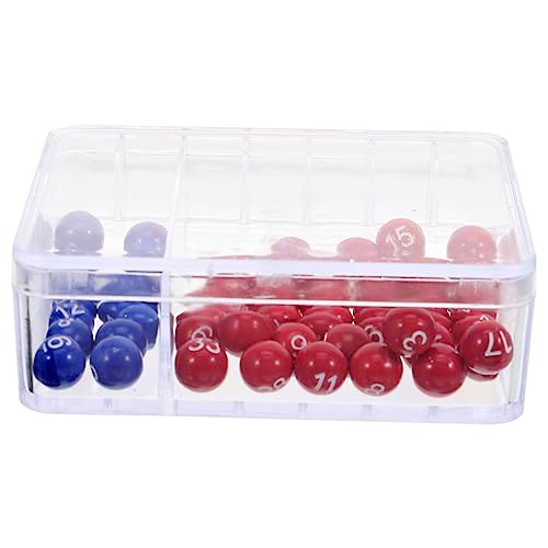 BESPORTBLE 1Satz Lotteriemaschine Mit Nummern Picker Und Aktivitäts Lotteriekugeln Für Spannende Glücksspiele Und Gewinnspiele Für Partys Und Veranstaltungen von BESPORTBLE