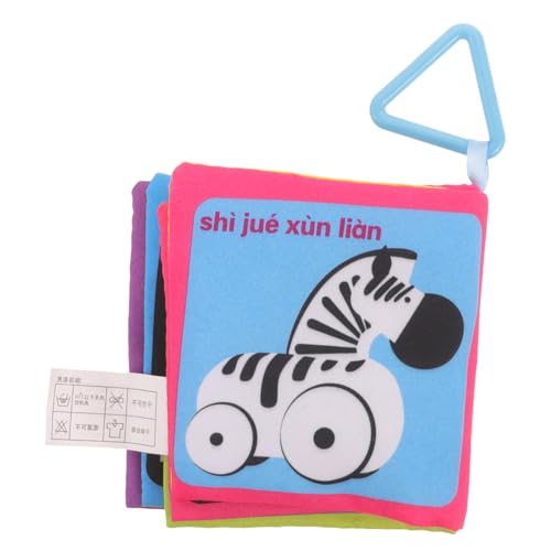 BESPORTBLE 1Satz Lustiges Stoffbuch Für Junge Mädchen Kleinkinder Lernspielzeug Für Frühe Entwicklung Sensorische Stimulation Wahrnehmung Mit Zarten Designs von BESPORTBLE