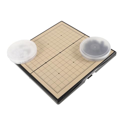 BESPORTBLE 1Satz Magnetisches Go Spielset Für Anfänger Tragbares Schachbrett Mit Magnetischen Go Zur Logischen Denkens Für Erwachsene von BESPORTBLE
