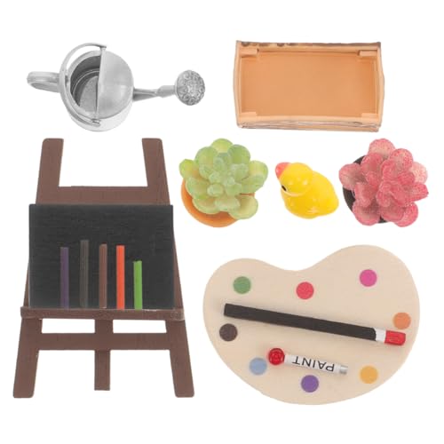 BESPORTBLE Miniatur-landschaftsset Mini-Miniatur- - Puppenhaus Mini-malset Desktop- von BESPORTBLE
