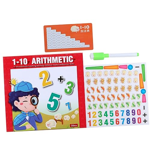 BESPORTBLE 1Satz Mathematikspielzeug Faltbares Lernspielzeug Für Addition Und Subtraktion Kognitive Entwicklung Für Vorschulkinder Sicher Und Schadstofffrei BESPORTBLE 1Satz Mathematikspielzeug Faltbares Lernspielzeug Für Addition Und Subtraktion Kognitive Entwicklung Für Vorschulkinder Sicher Und Schadstofffrei von BESPORTBLE