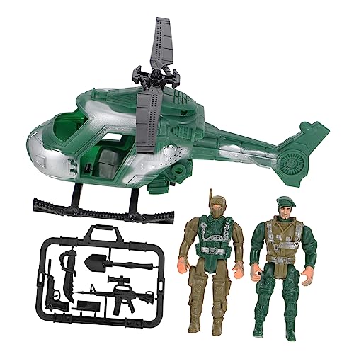 BESPORTBLE 1Satz Militärhubschrauber Spielzeugset Für Teiliges Soldaten Modellspielzeug Mit Realistischen Figuren Und Fahrzeugen Für Kreatives BESPORTBLE 1Satz Militärhubschrauber Spielzeugset Für Teiliges Soldaten Modellspielzeug Mit Realistischen Figuren Und Fahrzeugen Für Kreatives von BESPORTBLE