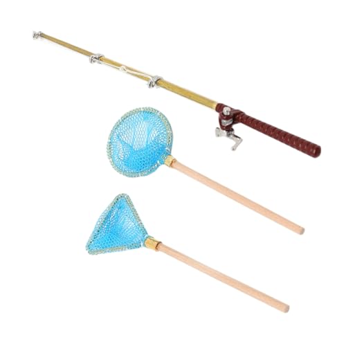 BESPORTBLE Angelrute Spielzeug Mini Angelrute Nylon Aluminiumlegierung Dekorative Fischernetz Fotorequisiten Für Puppenzubehör BESPORTBLE Angelrute Spielzeug Mini Angelrute Nylon Aluminiumlegierung Dekorative Fischernetz Fotorequisiten Für Puppenzubehör von BESPORTBLE
