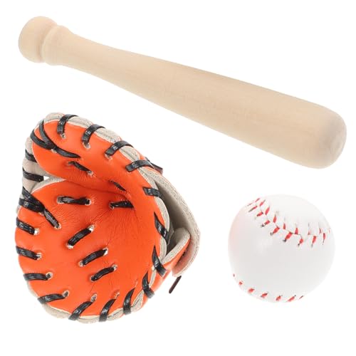 BESPORTBLE 1Satz Mini Baseball Teiliges Sportspielzeug für Puppenhäuser aus PU und Kompakt und Robust für Kreative Deko und Spielspaß Jedem von BESPORTBLE