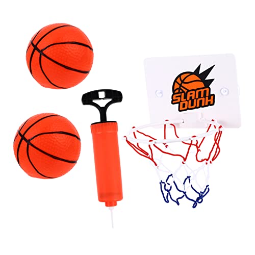 BESPORTBLE 1Satz Mini Basketballkorb für Indoor Hängendes Basketballspielzeug mit Bällen und Pumpe Aktives und Training zu Hause für an Kindertagen von BESPORTBLE