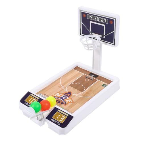 BESPORTBLE 1Satz Mini Basketballspielzeug für Tragbares Desktop Basketballspiel Sportspielzeug für Drinnen und Draußen Sicheres Design mit Glatten Kanten Perfektes von BESPORTBLE