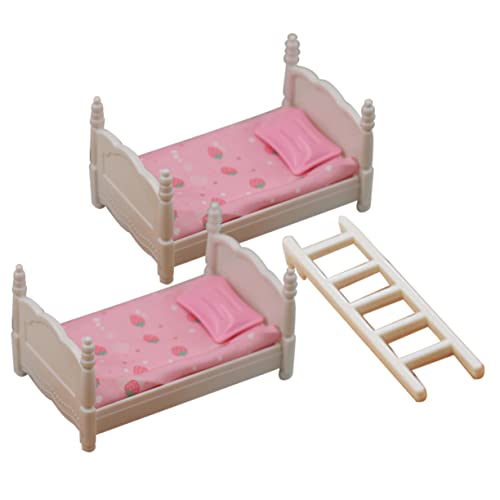 BESPORTBLE 1Satz Mini Etagenbett Modell für Puppenhaus Miniaturmöbel Ornament Hochbett für Puppen Dekoration für Mini Schlafzimmer und Kinderzimmer BESPORTBLE 1Satz Mini Etagenbett Modell für Puppenhaus Miniaturmöbel Ornament Hochbett für Puppen Dekoration für Mini Schlafzimmer und Kinderzimmer von BESPORTBLE