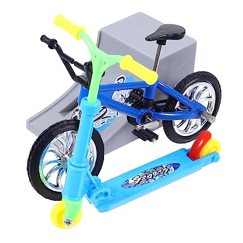 BESPORTBLE 1Satz Mini Finger Bike Modell Finger Scooter Für Freizeit Und Schreibtisch Für Unterhaltsames Fingerfahrzeug Aus Hochwertigem Material von BESPORTBLE